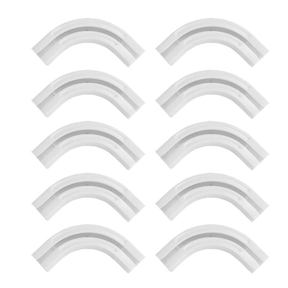 90° Curved Connector, Can Be Flexibly Bent Ceiling Mounted Curtain Track, Suitable for Ceiling Curtain Track