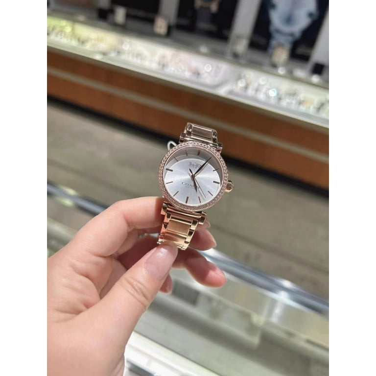 Coach madison sale watch rose gold