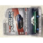 GREENLIGHT 1:64 HOT PURSUIT SERIES 24 1977 PLYMOUTH FURY NEW YORK DEPARTMENT POLICE OHIO GREEN MACHINE CHASE 42800-D