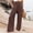 Brown, variant on Baqcunre Linen Pants Linen Pants For Women High Waisted Wide Leg Loose Fit Palazzo Pants Beach Trendy Trouses With Pockets Womens Sweatpants Women'S Pants Army Green L
