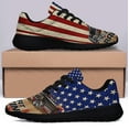 thumbnail image 3 of Dirt Late Model American flag Shoes Sneakers Black Size 11, 3 of 7