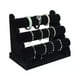 thumbnail image 2 of Exhibidor Porta Pulseras y joyería con porta Reloj Con 3 Niveles Negro Lab.G  Soporte de tres capas, 2 of 4
