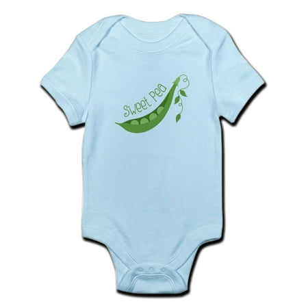 

CafePress - Sweet Pea Body Suit - Baby Light Bodysuit