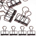 thumbnail image 3 of Binder Clips Alloy Metal Binder Clips for Office Use 10Pcs Paper Clamps, 3 of 5