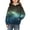 Green C, variant on Enjoytime Hoodies for Girls Printed Long Sleeve Pullover Sweatshirt Fall Winter Warm Casual Kids Clothes with Pocket