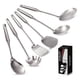 thumbnail image 1 of 6 Pieces Stainless Steel Kitchen Utensils Set for Cooking and Serving Non-Toxic Easy to Clean, 1 of 3