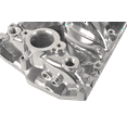 thumbnail image 3 of Aluminum Intake Manifold Compatible with Chevy Vortec SBC V8 283 307 350 327 Polished Silver, 3 of 5