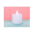 thumbnail image 4 of Velas candelita LED, velas LED Material plástico Luces de té LED Velas con batería mejoran su experiencia Jadeshay A, 4 of 8