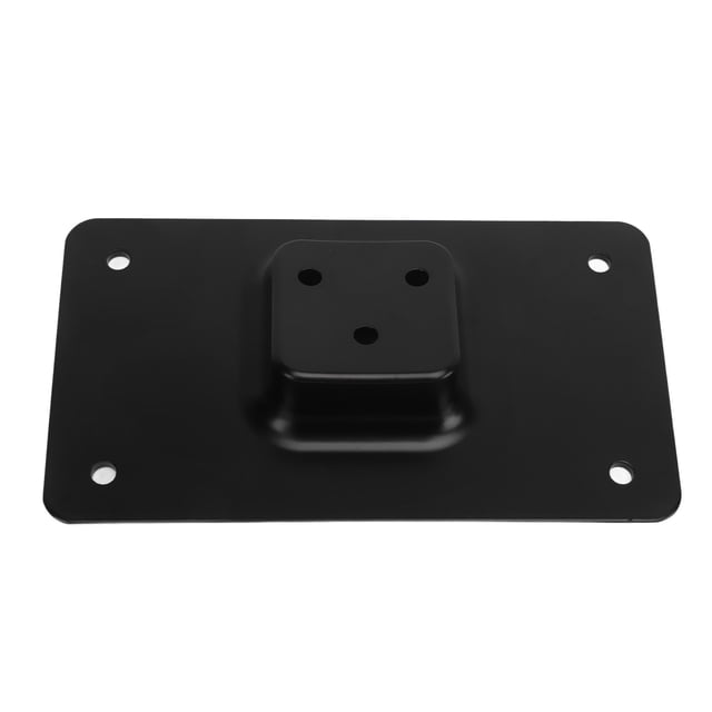 Soporte para placa de matrícula montaje de placa de matrícula con 3 orificios negro duradero a prueba de vibraciones para motocicleta ANGGREK Otros