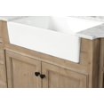 thumbnail image 4 of Ari Kitchen & Bath Kelly 60" Solid Wood Bathroom Vanity in Weathered Fir, 4 of 10