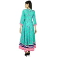 thumbnail image 4 of Phagun Kurti Décontractée pour Femmes en Rayonne à Fleurs Bollywood Ethnique de Designer Robe Tunique, 4 of 4