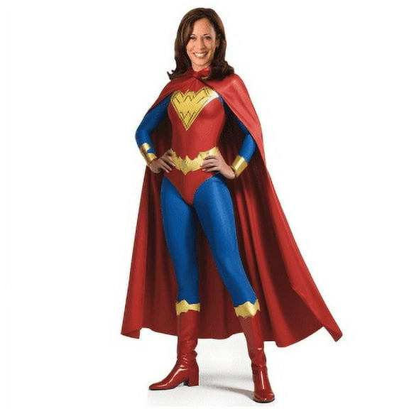 H38205 Kamala Harris Super Woman Hero President Cardboard Cutout Standee Standup