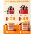 thumbnail image 3 of Lunch Box HOTOR, bolsa térmica aislante de 2 capas, 32 L, negra, 3 of 6
