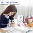 thumbnail image 6 of 60 Minute Kitchen Visual Timer for Kids, Visual Countdown Timer for Classroom Office Kitchen with 'Rainbow' Pattern Design, Timer with Silent Operation for Home, School, Kitchen, or Office, Sky Blue, 6 of 8
