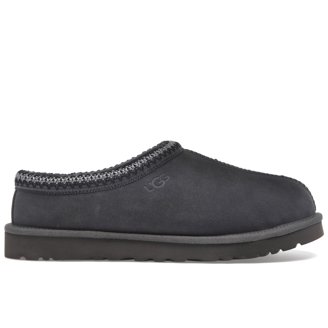 UGG Men\'s Ascot Slippers Indoor Outdoor Black Suede Slip‎ On Shoes Sherpa 10 UGG Ascot Slipper - Men main image 4