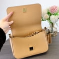 thumbnail image 6 of Tory Burch 144688 Thea Pebbled Leather Flap Crossbody Shoulder Bag IN TIRAMISU, 6 of 9