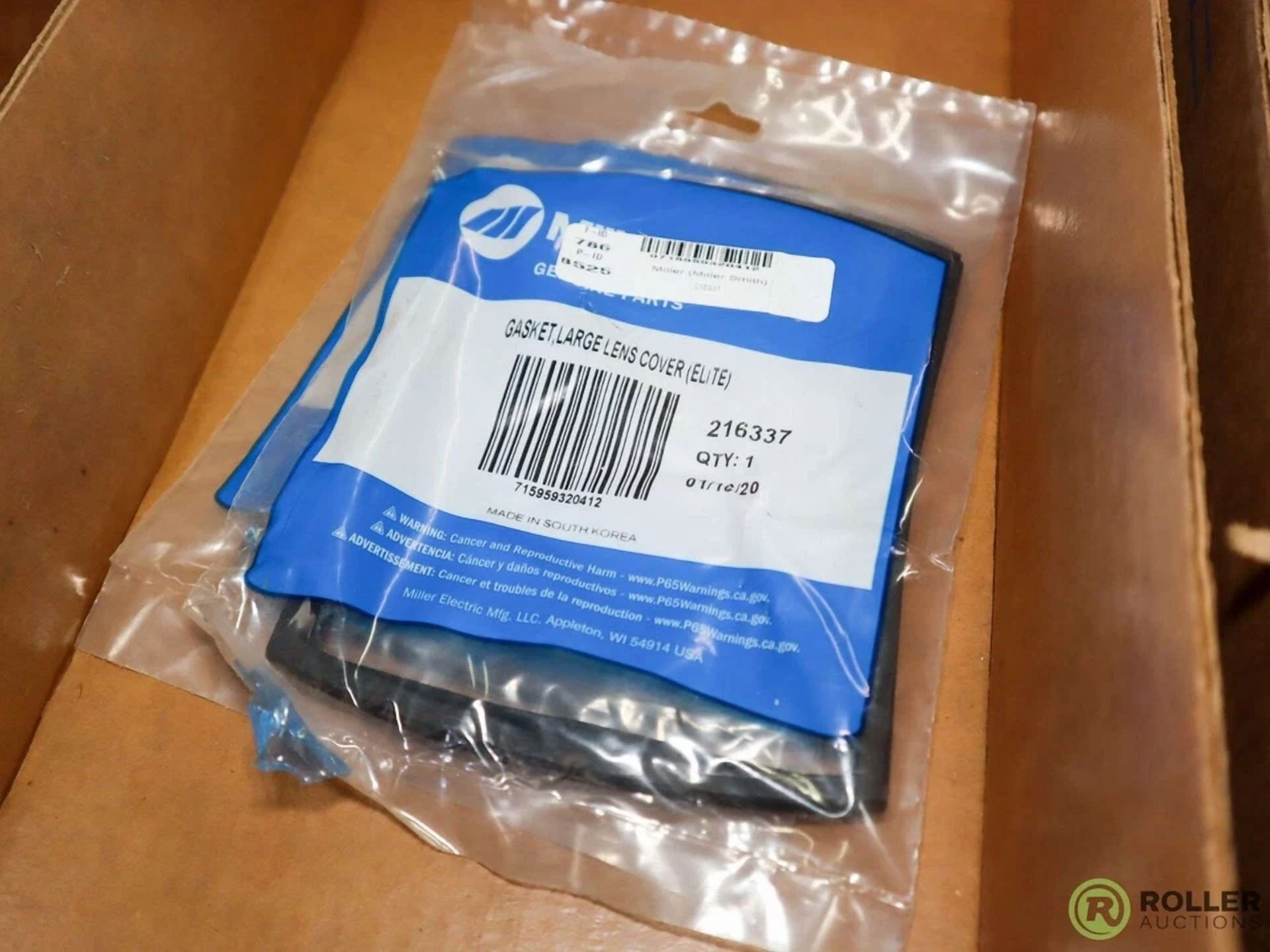 CIRCLE- Miller 216337 Replacement Front Lens Gasket For Welding Helmet Large Cover Elite