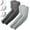 2 Pairs: 1 Pair Dark Gray, 1 Pair Light Gray, variant on UV Sun Protection Arm Sleeves - Compression Arm Sleeve, UV Arm Sleeves Men, Women - Golf Cooling Sleeves