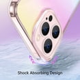 thumbnail image 5 of For Apple iPhone 14 Pro (6.1") Holographic Color Changing Transparent Clear Iridescent Design Acrylic Hybrid Cover ,Xpm Phone Case [ Rainbow Iridescent ], 5 of 8