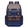 thumbnail image 1 of Minnieouse Mochila duradera para hombre con gran capacidad y exquisita artesanía Mochila de gran capacidad Mochilas azul oscuro, 1 of 6