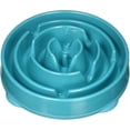 thumbnail image 1 of Exercise Intellect Dog Bowl Anti-choking Healthy Plastic Dog Bowl-Blue, 1 of 6