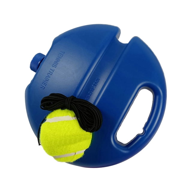 Herramienta de entrenamiento de portátil Tablero de base cuerda, Pelota para principiantes Jugadores adultos Accesorio Autoestudio Macarena Entrenador de pelota de tenis