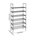 thumbnail image 4 of GFHFHITJ Shoe Rack Shoe Rack Extra Large Shoe Storage Rack Shoe Storage Rack Sturdy Shoe Rack for Wardrobes Garages and Hallways Stackable Shoe Rack for Entrance, 4 of 8