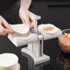 thumbnail image 3 of Molde para hacer bolas de masa automáticas de doble cabezal para el hogar, prensa para hacer bolas de masa con almohadilla para amasar, herramientas rápidas para hacer bolas de masa para el, 3 of 3