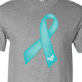 thumbnail image 4 of Inktastic Teal Awareness Ribbon T-Shirt, 4 of 5