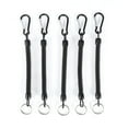 thumbnail image 2 of Boating 5Pcs Fishing Elastic Lanyards Boating Ropes Retention String With Camping Carabiner 3 Colors, 2 of 7