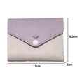 thumbnail image 2 of Soft Leather Small Wallets for Women Men Organizer Credit Card Holders with Coin Pocket, 2 of 5