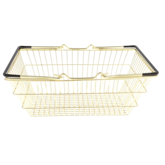 Carrito de mano para , cesta de utilidad para compras, modelo de soporte de escritorio, organizador, accesorio de escritorio, decoración Baoblaze Mini juguete de la cesta de la compra