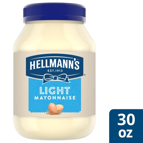 Hellmann's Light Mayonnaise Light Mayo Made With 100 CageFree Eggs 30