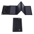 thumbnail image 2 of Panel Solar Plegable 10W IP65 Portátil A Prueba Puertos USB Duales Cargador para Exteriores Acampar Al Aire Libre Batería, 2 of 9