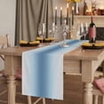 thumbnail image 2 of Table Runners 72 Inches Long Dress Scarves, Blue Grey Ombre Farmhouse Kitchen/Dining Table Runner, Coffee Tablerunners, Farmhouse Gradient Minimalist 16x72 Inch, 2 of 9