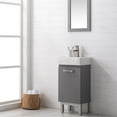 thumbnail image 3 of Design Element Stella 16.5" Wood Single Sink Vanity in Gray, 3 of 11