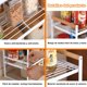 thumbnail image 5 of Organizador de Encimera de Doble Capa,Soporte de Especias para Despensa,Estantes de Almacenamiento de Cocina,Organizador de Especias para Gabinete para Armarios Vajilla Especias Platos, 5 of 9