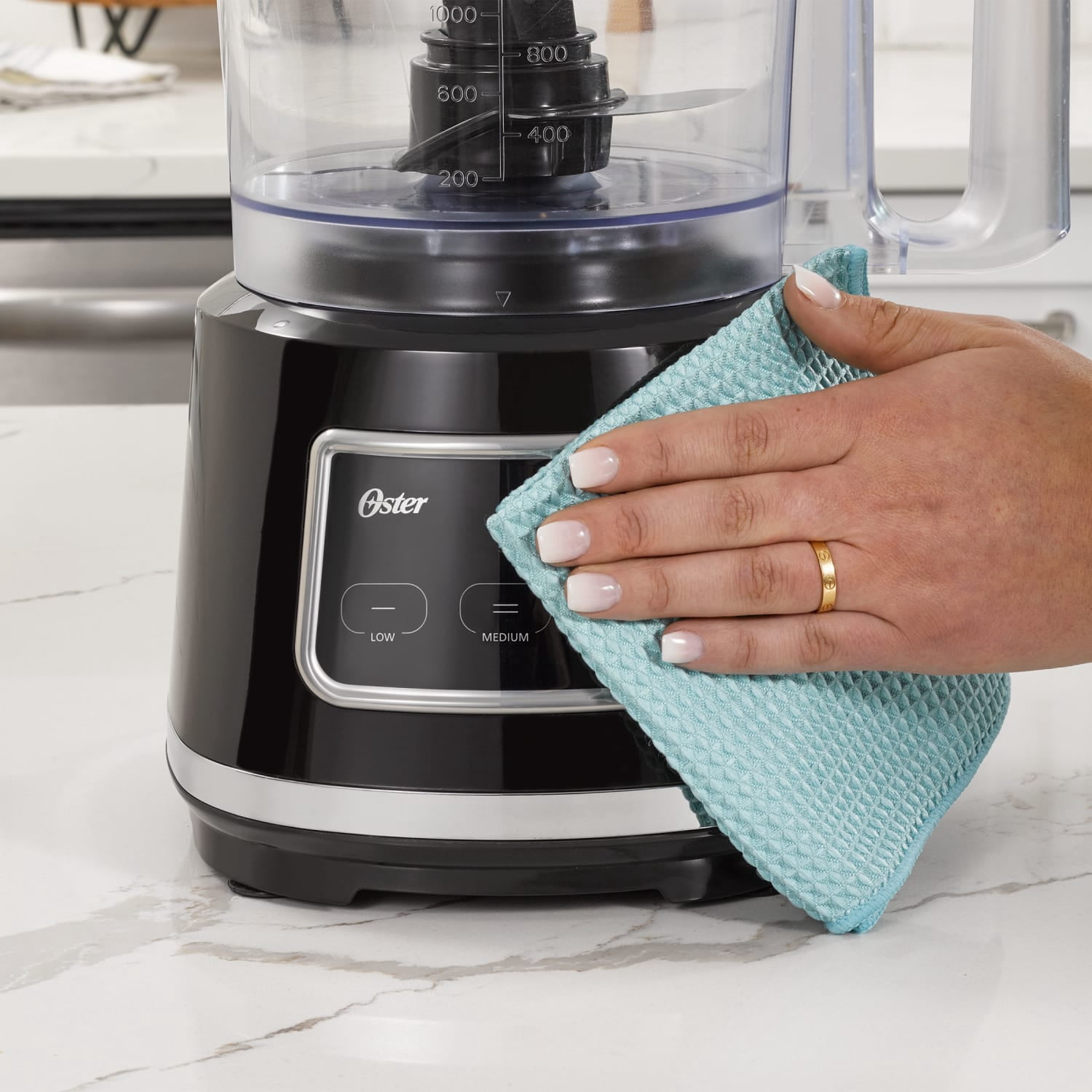 Oster 10-Cup Food Processor with Easy-Touch Technology