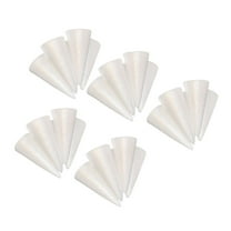 QccHieUs Prettyia 25x Cone Shape Styrofoam Foam for Handmade Modelling Kid Craft DIY