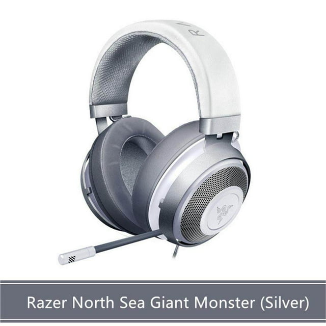 Wired Esports Gaming Headset with Full Audio Control and THX Spatial Sound Silver