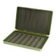 thumbnail image 2 of Caja de pesca con mosca de plástico de doble cara, organizador portátil, equipo de pesca. Verde, 2 of 8