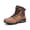 reddish brown, variant on Steel Toe Boot Men Non Slip Work Shoes Safety Toe Sneaker Side Zipper Industrail Boot High Top Shoe