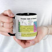 CafePress - Periodic Table Of Elements Mug - 11 oz Ceramic Mug - Novelty Coffee Tea Cup