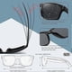 thumbnail image 4 of Polarised Sunglasses Men Women Driving Cycling Fishing Climbing Anti-glare UV400 Protection TR90 Unbreakable Frame Sports Travel Sun Glasses, 4 of 5