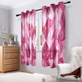 thumbnail image 7 of BZSMCE Window Curtain Panels Fashion Sweet Bow Ties Printed 63x42in/63x52in, 7 of 7