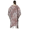 thumbnail image 3 of Moomaya Cotton Kaftan Cover Up Printed Kimono Sleeve Long Maxi Caftan Loungewear, 3 of 7