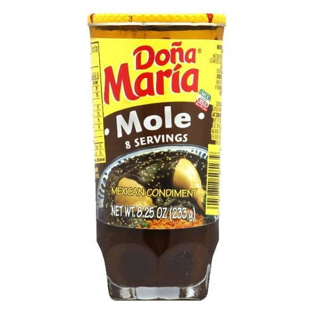 (3 Pack) Dona Maria Mole Mexican Condiment 8.25 oz.