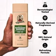 Dr. Squatch Mens Refreshing Shampoo, Hydrating Natural Sulfate Free Shampoo for Men, Pine Tar, 11 fl Oz