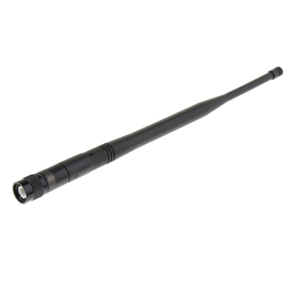 Micrófono de plástico duradero Ganancia Conector de micrófono Línea de señal Parte Negro TNC255-U shamjiam Antena de micrófono