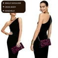 thumbnail image 5 of FOR U DESIGNS Lip Love Clutch Purses for Women Lightweight Wedding Purses Multifunctional Handbags for Women Valentine's Day Decoration with Detachable Chain, 5 of 9